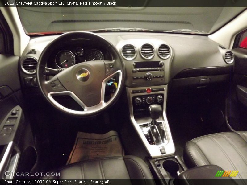Dashboard of 2013 Captiva Sport LT