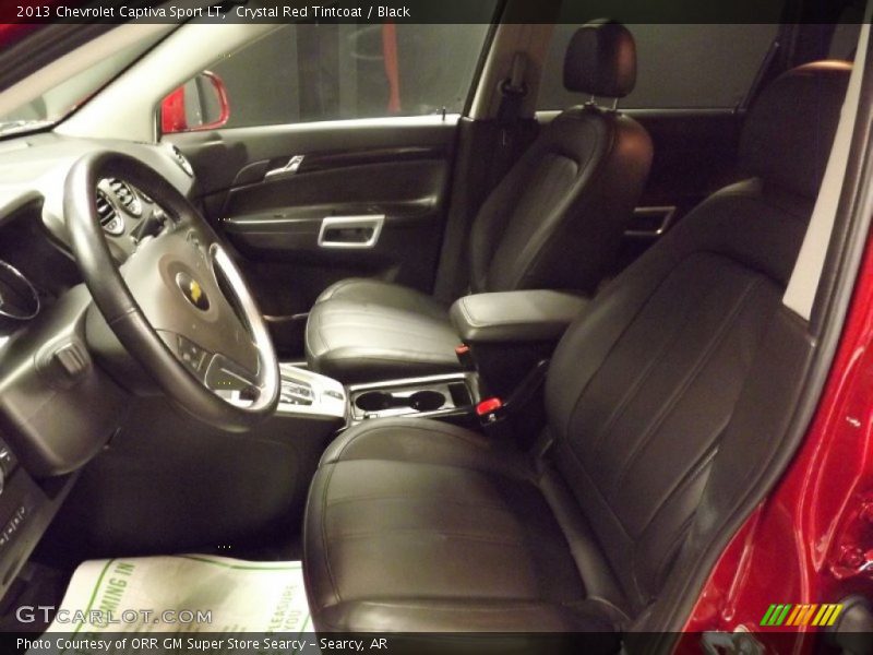 Crystal Red Tintcoat / Black 2013 Chevrolet Captiva Sport LT