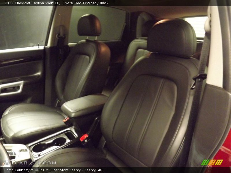 Front Seat of 2013 Captiva Sport LT