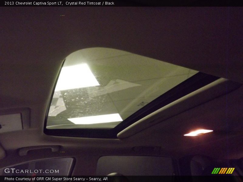 Crystal Red Tintcoat / Black 2013 Chevrolet Captiva Sport LT