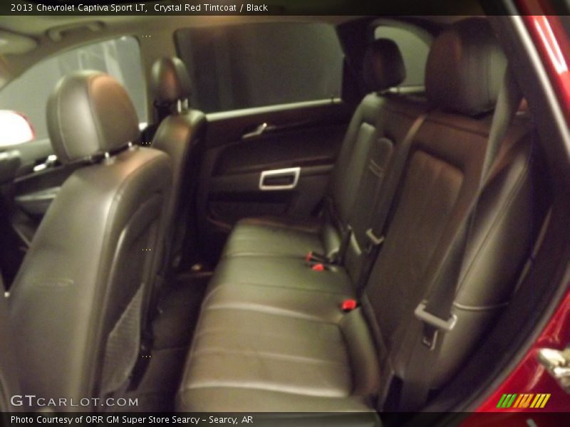 Crystal Red Tintcoat / Black 2013 Chevrolet Captiva Sport LT