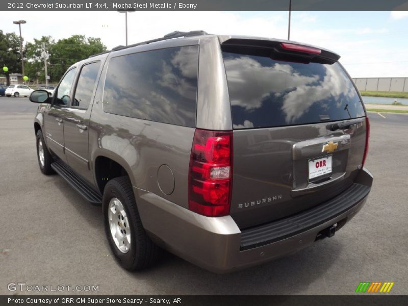 Mocha Steel Metallic / Ebony 2012 Chevrolet Suburban LT 4x4