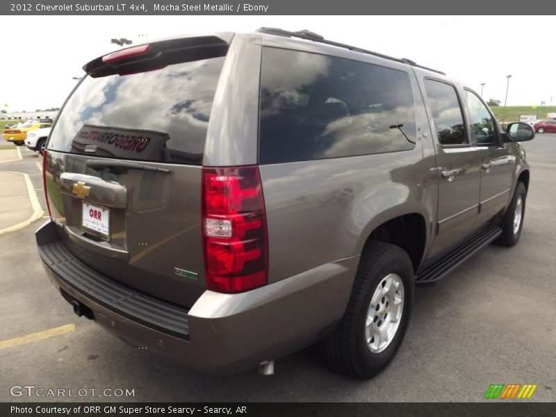 Mocha Steel Metallic / Ebony 2012 Chevrolet Suburban LT 4x4