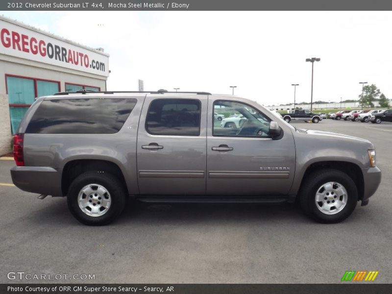 Mocha Steel Metallic / Ebony 2012 Chevrolet Suburban LT 4x4