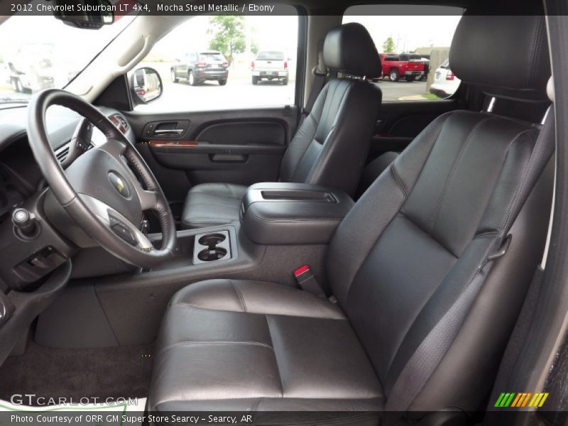 Mocha Steel Metallic / Ebony 2012 Chevrolet Suburban LT 4x4
