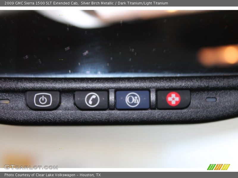 Silver Birch Metallic / Dark Titanium/Light Titanium 2009 GMC Sierra 1500 SLT Extended Cab