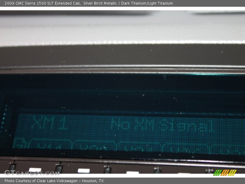 Silver Birch Metallic / Dark Titanium/Light Titanium 2009 GMC Sierra 1500 SLT Extended Cab