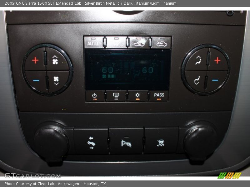 Silver Birch Metallic / Dark Titanium/Light Titanium 2009 GMC Sierra 1500 SLT Extended Cab
