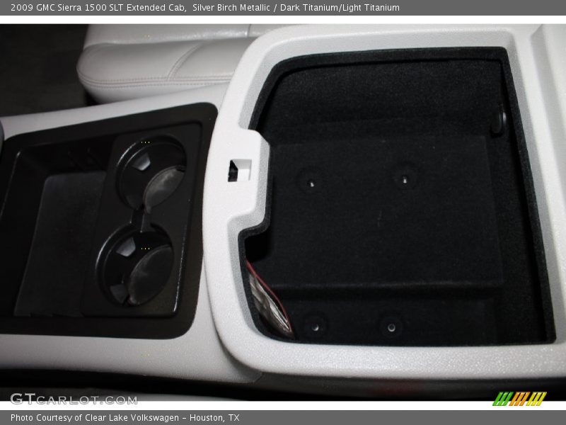 Silver Birch Metallic / Dark Titanium/Light Titanium 2009 GMC Sierra 1500 SLT Extended Cab