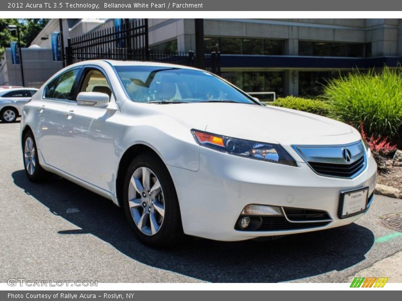 Bellanova White Pearl / Parchment 2012 Acura TL 3.5 Technology