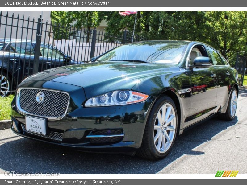 Botanical Green Metallic / Ivory/Oyster 2011 Jaguar XJ XJ