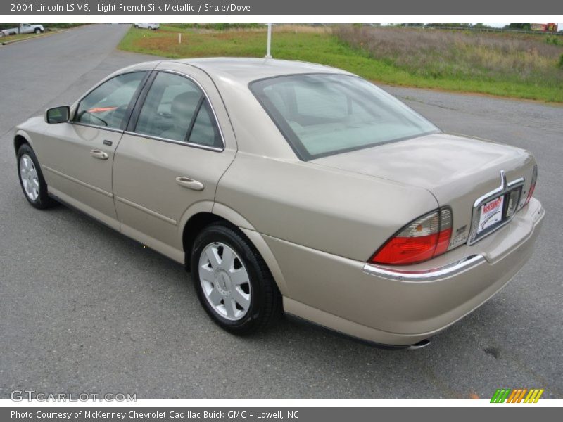 Light French Silk Metallic / Shale/Dove 2004 Lincoln LS V6