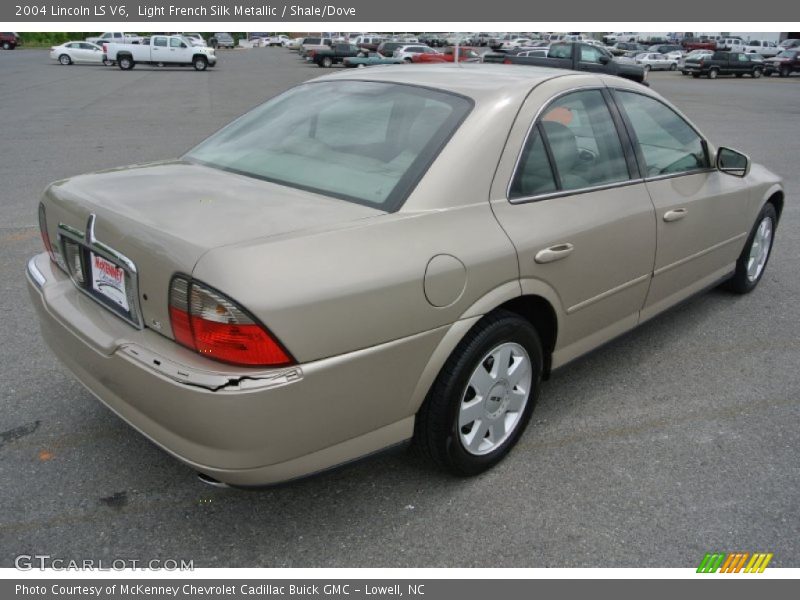 Light French Silk Metallic / Shale/Dove 2004 Lincoln LS V6