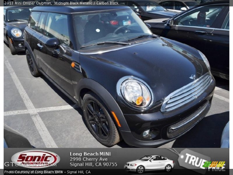 Midnight Black Metallic / Carbon Black 2013 Mini Cooper Clubman