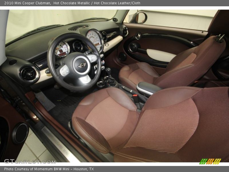  2010 Cooper Clubman Hot Chocolate Leather/Cloth Interior