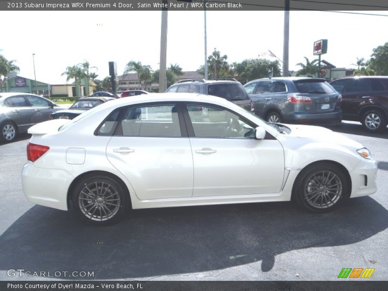  2013 Impreza WRX Premium 4 Door Satin White Pearl