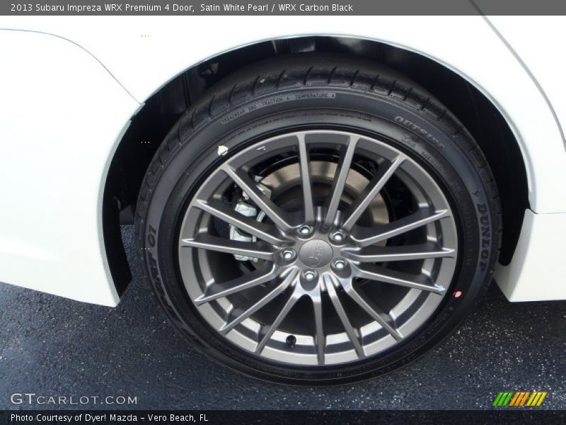 2013 Impreza WRX Premium 4 Door Wheel