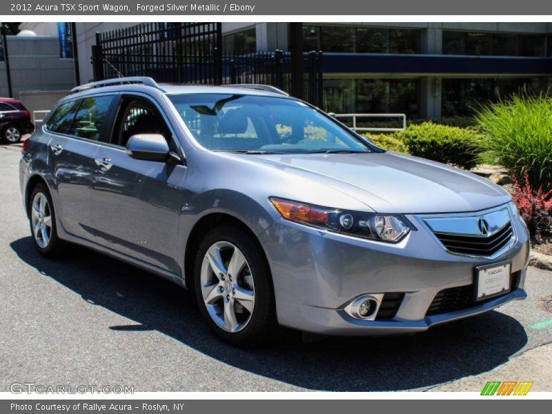 Forged Silver Metallic / Ebony 2012 Acura TSX Sport Wagon