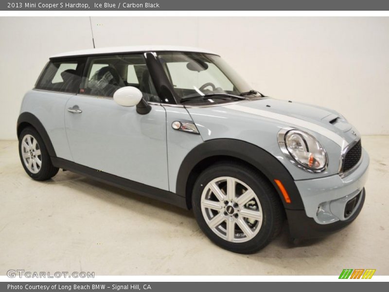 Ice Blue / Carbon Black 2013 Mini Cooper S Hardtop