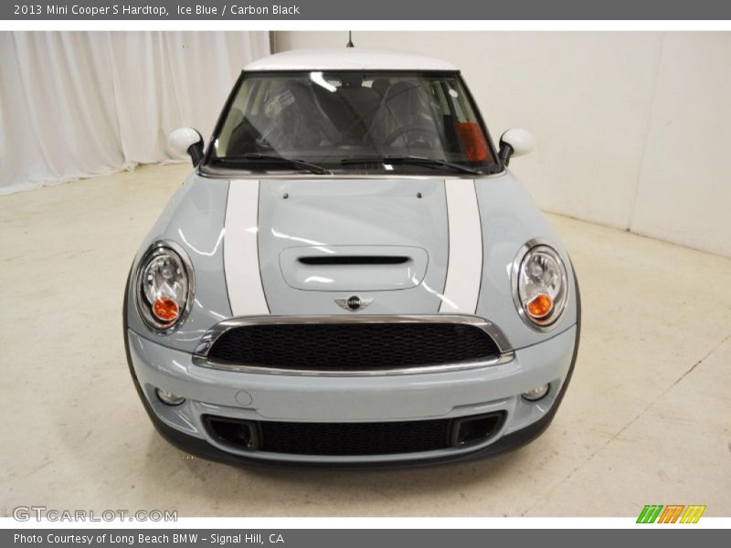 Ice Blue / Carbon Black 2013 Mini Cooper S Hardtop