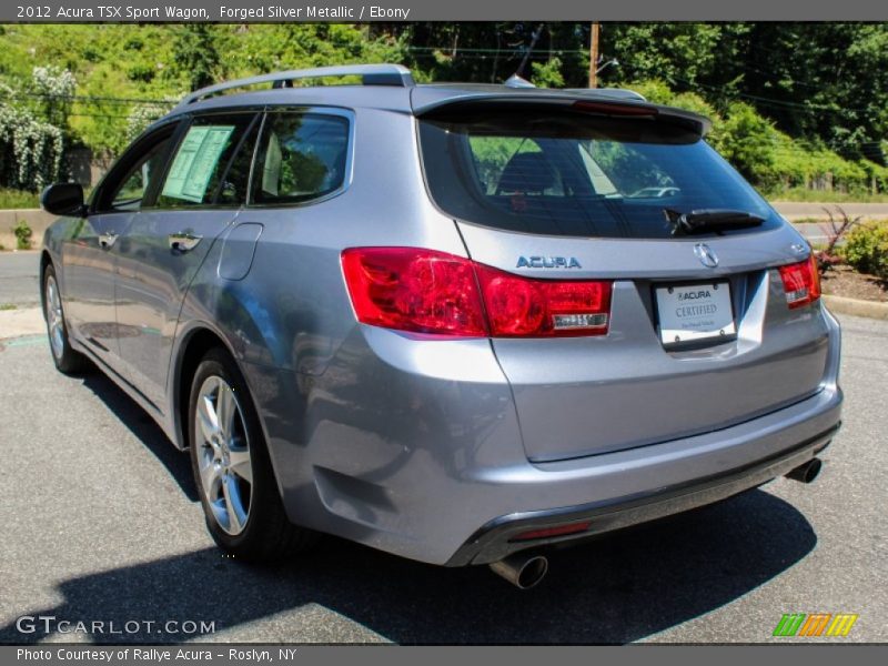 Forged Silver Metallic / Ebony 2012 Acura TSX Sport Wagon