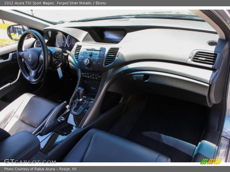 Forged Silver Metallic / Ebony 2012 Acura TSX Sport Wagon