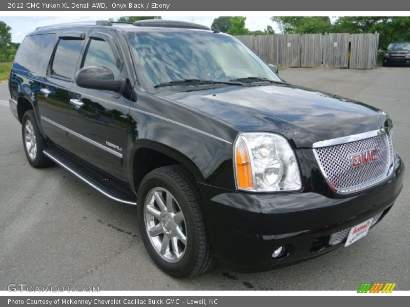 Onyx Black / Ebony 2012 GMC Yukon XL Denali AWD