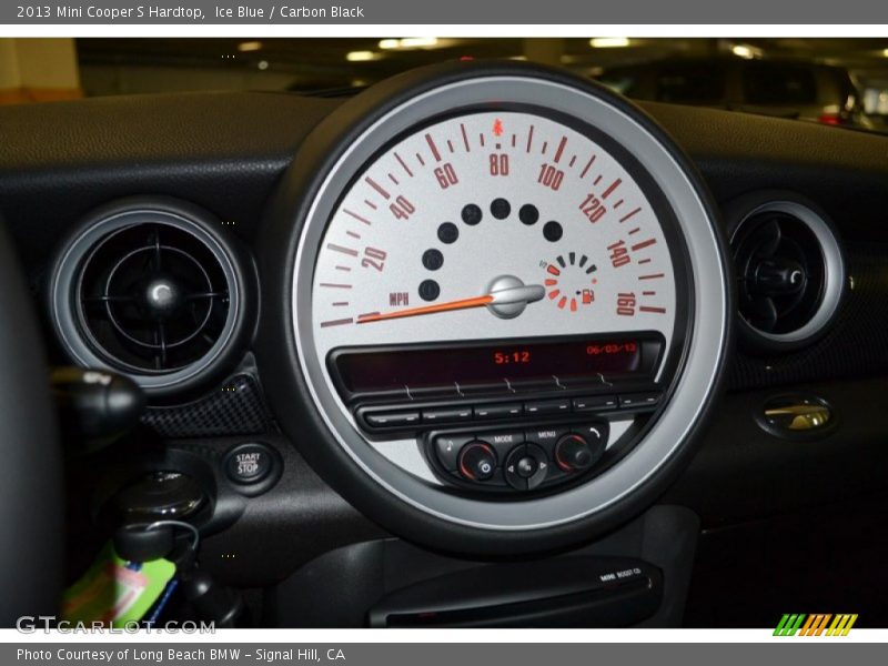 Ice Blue / Carbon Black 2013 Mini Cooper S Hardtop