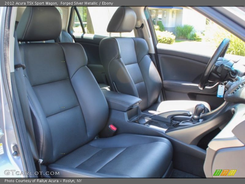 Forged Silver Metallic / Ebony 2012 Acura TSX Sport Wagon