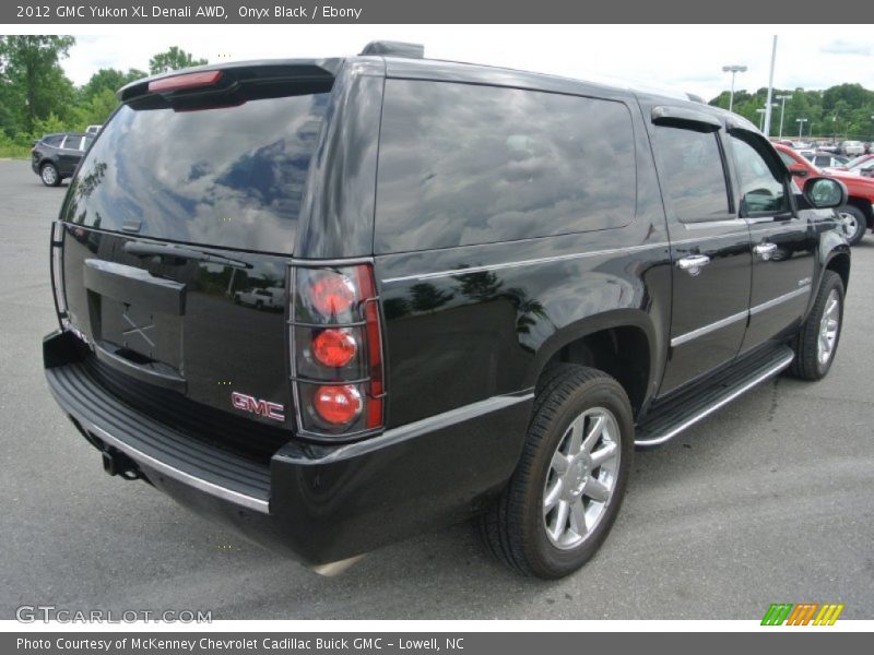 Onyx Black / Ebony 2012 GMC Yukon XL Denali AWD
