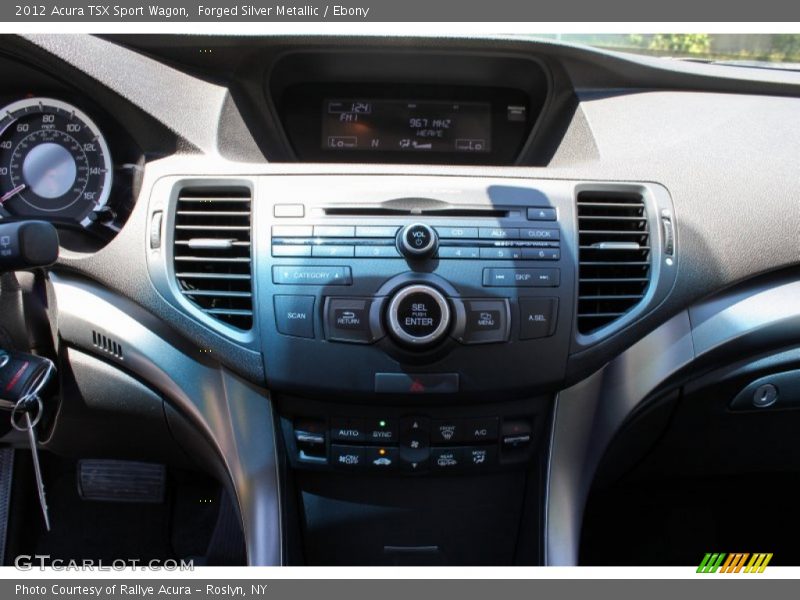 Forged Silver Metallic / Ebony 2012 Acura TSX Sport Wagon