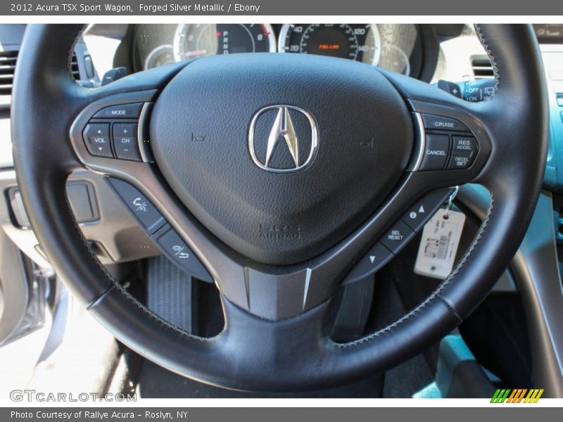 Forged Silver Metallic / Ebony 2012 Acura TSX Sport Wagon