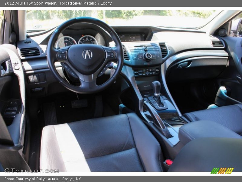 Forged Silver Metallic / Ebony 2012 Acura TSX Sport Wagon