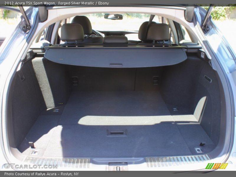 Forged Silver Metallic / Ebony 2012 Acura TSX Sport Wagon