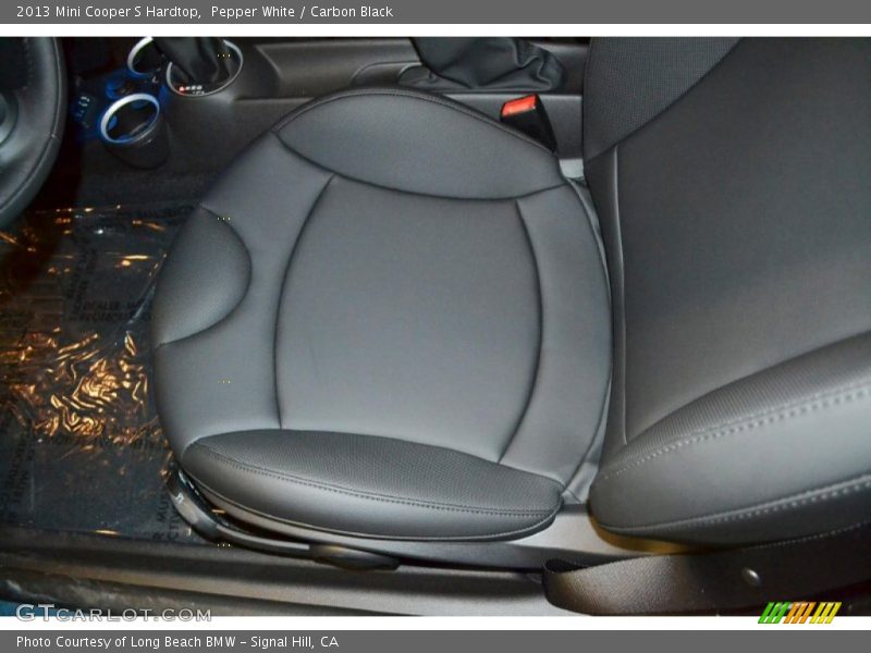 Pepper White / Carbon Black 2013 Mini Cooper S Hardtop