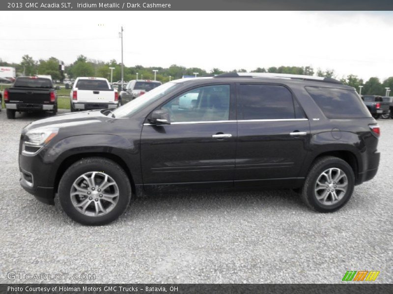 Iridium Metallic / Dark Cashmere 2013 GMC Acadia SLT