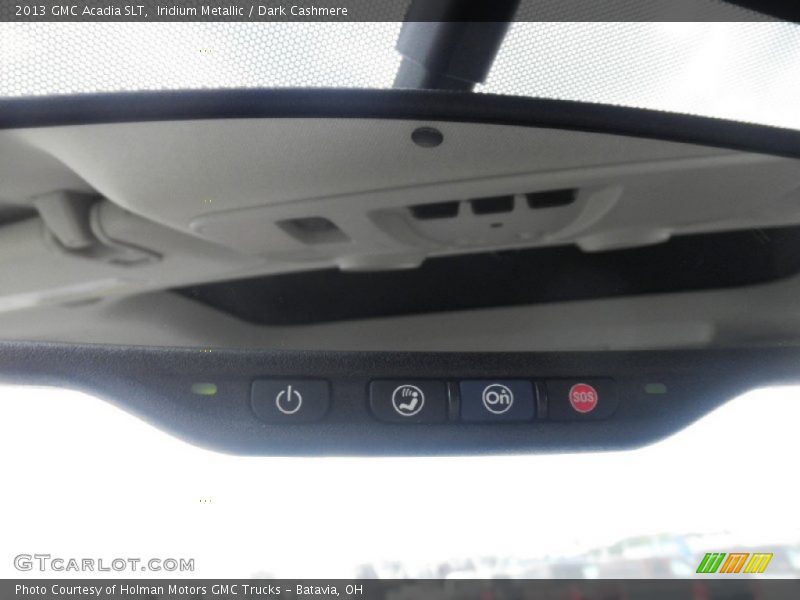Iridium Metallic / Dark Cashmere 2013 GMC Acadia SLT