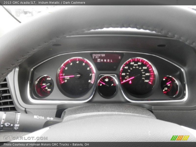Iridium Metallic / Dark Cashmere 2013 GMC Acadia SLT