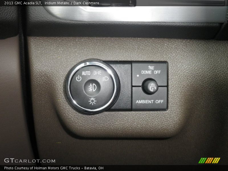 Iridium Metallic / Dark Cashmere 2013 GMC Acadia SLT