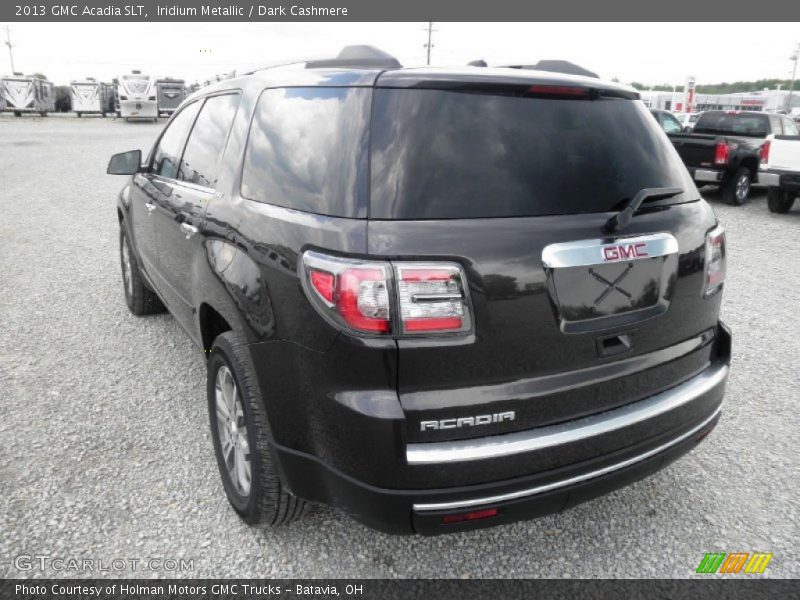 Iridium Metallic / Dark Cashmere 2013 GMC Acadia SLT