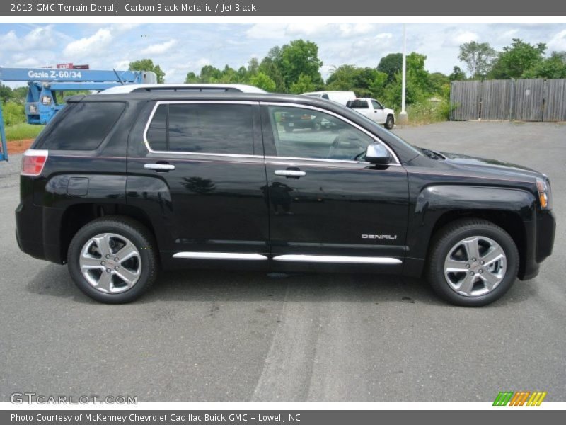 Carbon Black Metallic / Jet Black 2013 GMC Terrain Denali