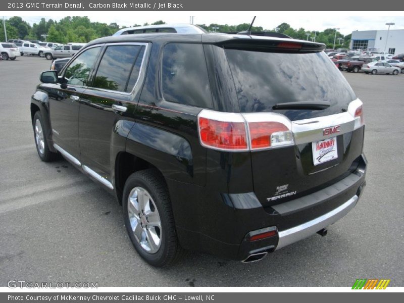Carbon Black Metallic / Jet Black 2013 GMC Terrain Denali
