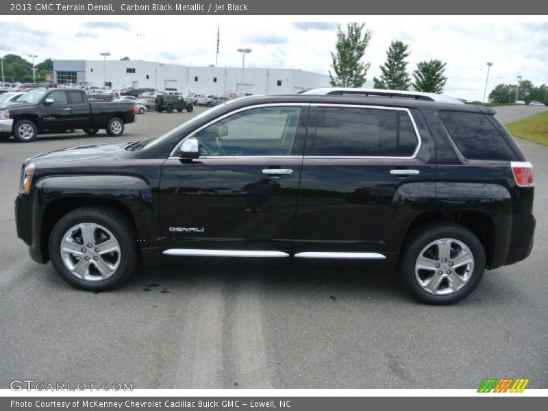 Carbon Black Metallic / Jet Black 2013 GMC Terrain Denali