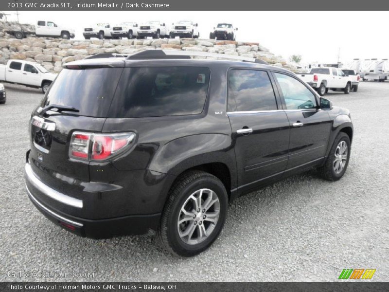 Iridium Metallic / Dark Cashmere 2013 GMC Acadia SLT
