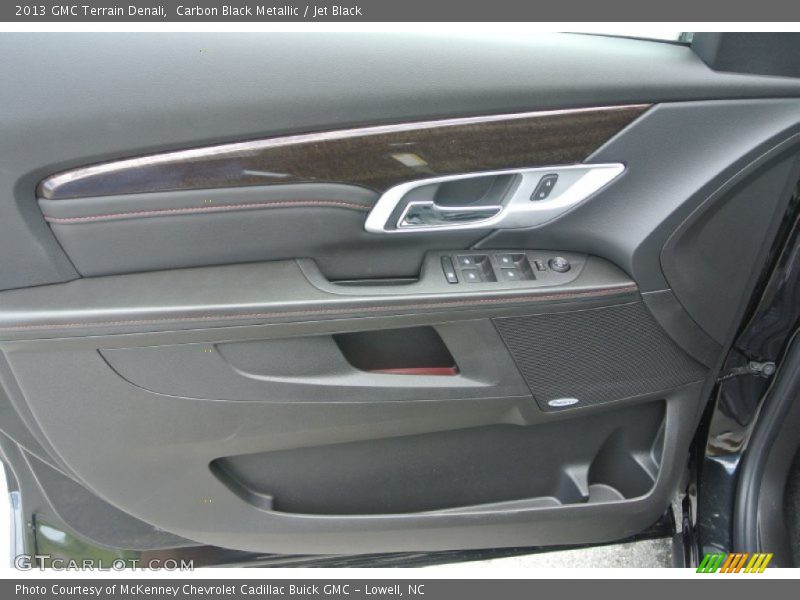 Carbon Black Metallic / Jet Black 2013 GMC Terrain Denali