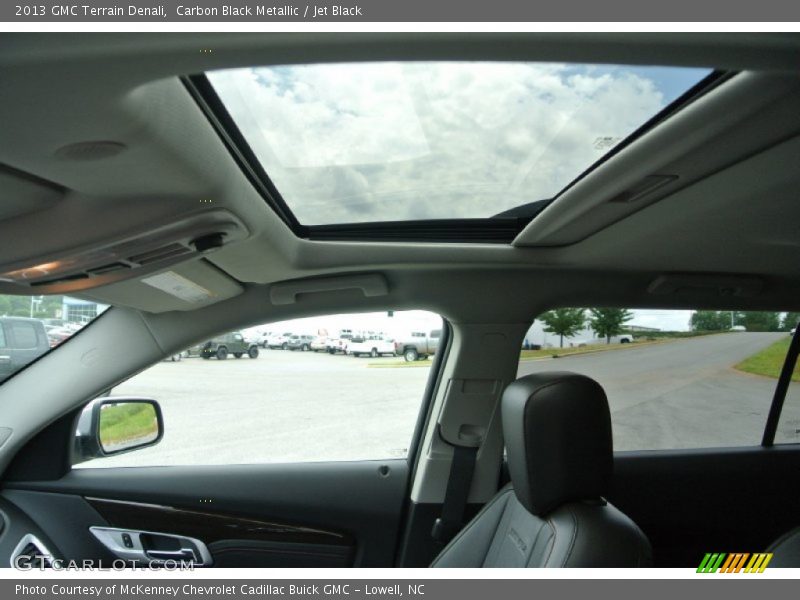 Carbon Black Metallic / Jet Black 2013 GMC Terrain Denali