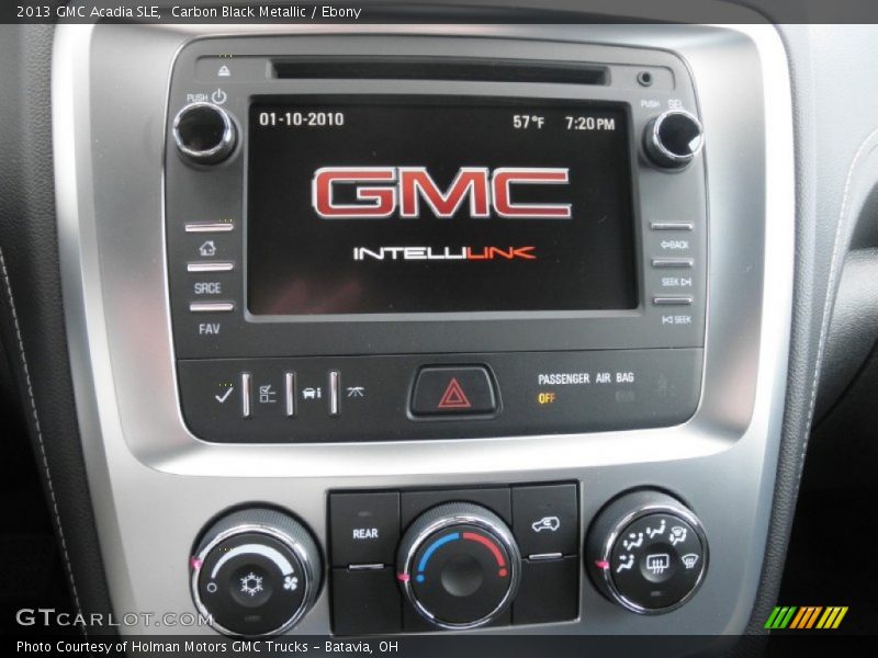 Carbon Black Metallic / Ebony 2013 GMC Acadia SLE