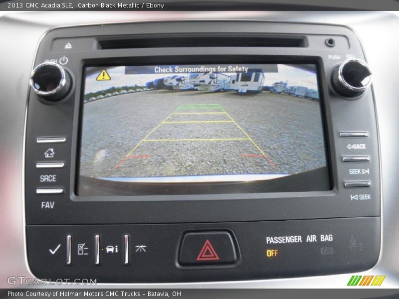 Carbon Black Metallic / Ebony 2013 GMC Acadia SLE