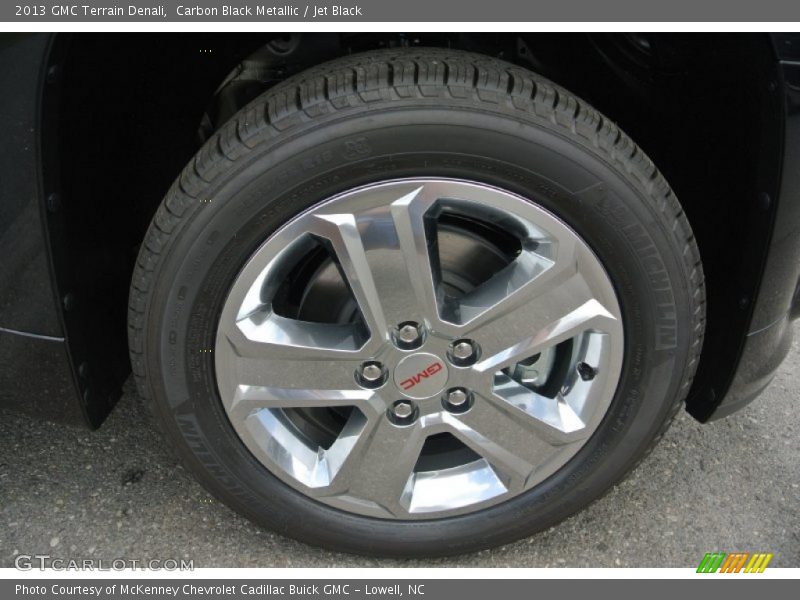 Carbon Black Metallic / Jet Black 2013 GMC Terrain Denali