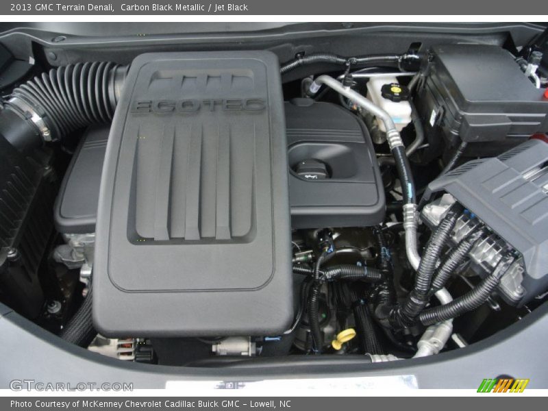 Carbon Black Metallic / Jet Black 2013 GMC Terrain Denali